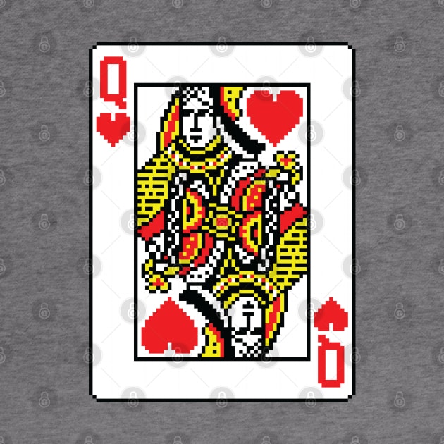 Queen of Hearts Pixel Art by inotyler